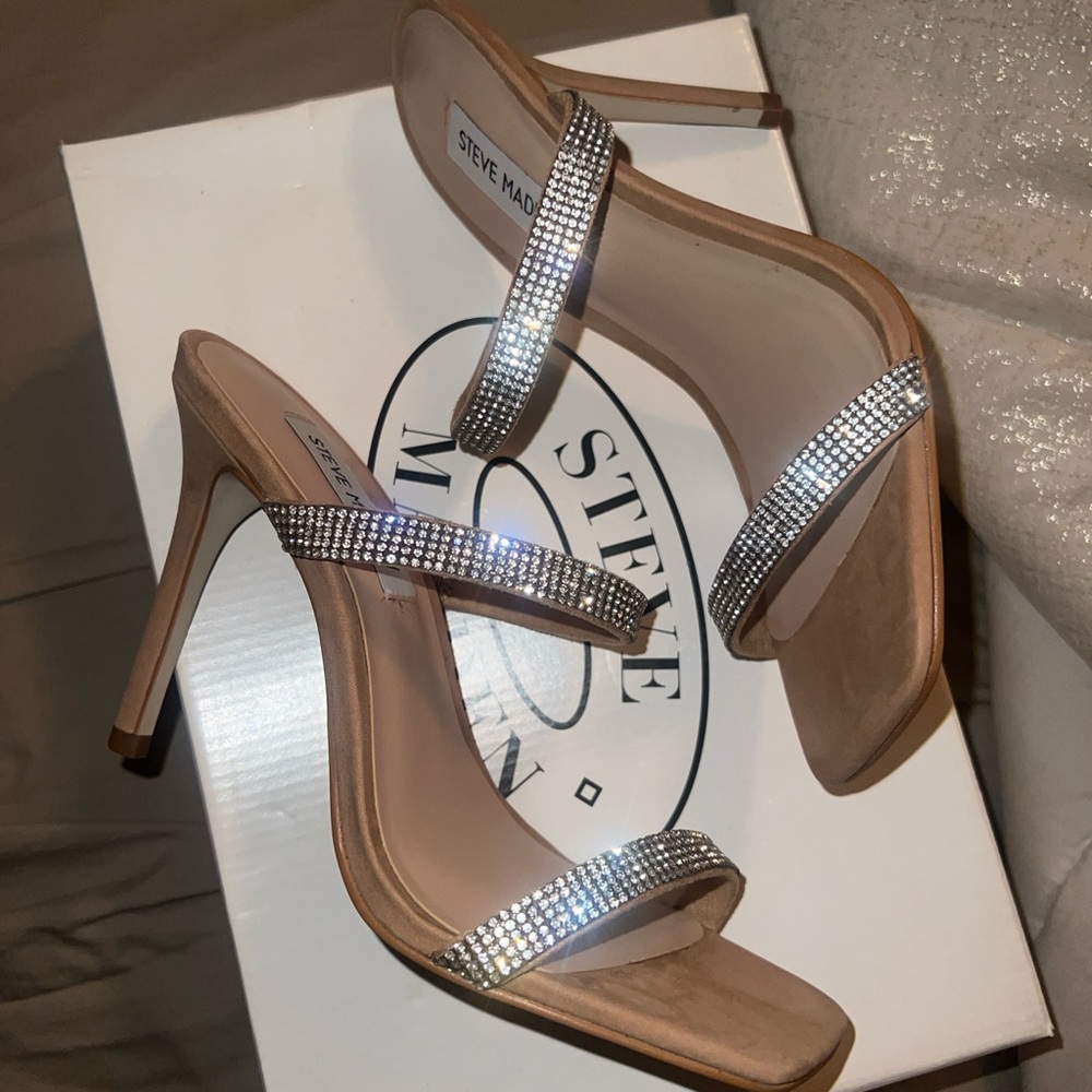 Steve Madden Rhinestone Heels